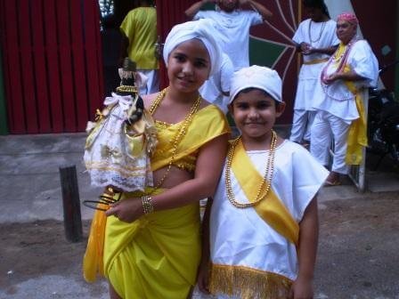 Afoxé Ayó Delê - Xirê Iriti Lonã 2009 - Andressa e André Afoxé Ayó Delê - Xirê Iriti Lonã 2009 - Andressa e André