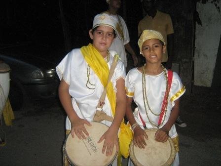 Afoxé Ayó Delê - Xirê Iriti Lonã 2009 - João Paulo e Nathan
