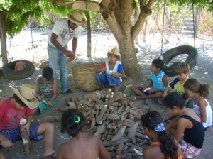 PRODUÇÃO ARTESANAL DA FARINHA DE MANDIOCA NA ROÇA