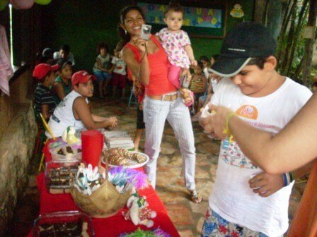 Compartilhando momentos doces e achocolatados