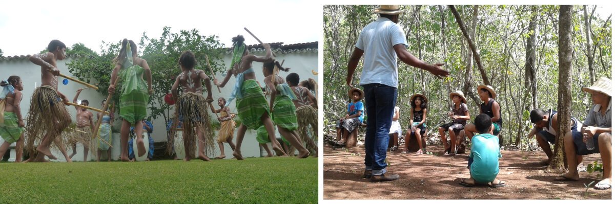 “Escola na Roça” e Apresentação Cultural com alunos da Escola Municipal Os Pequeninos