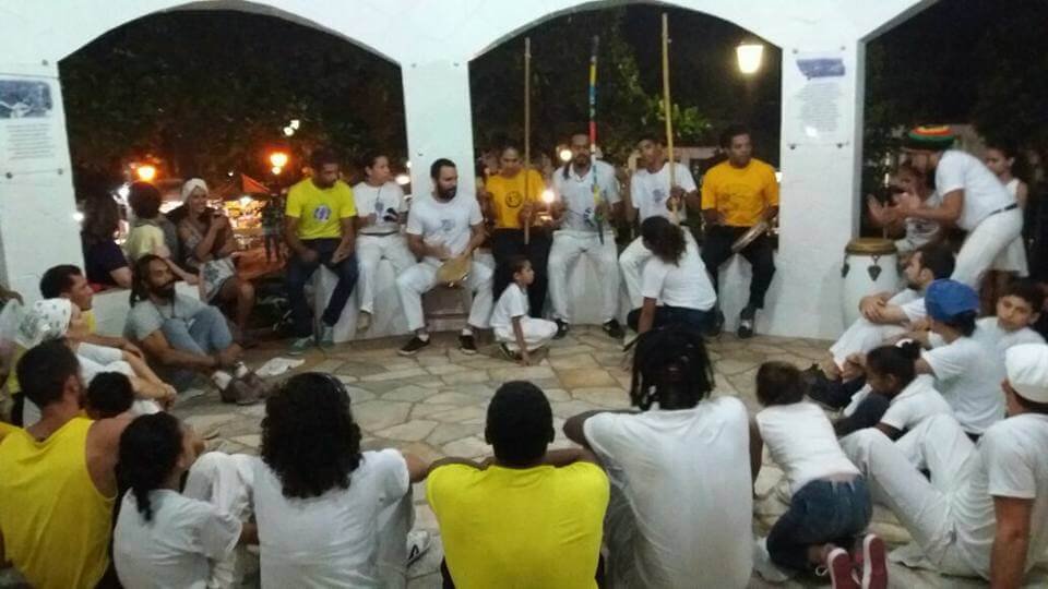 Viajem do Grupo de Capoeira da Vila Esperança à Pirenópolis. 