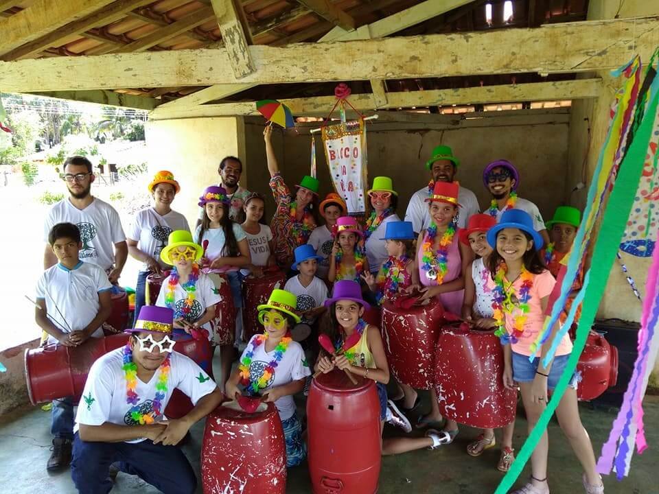 “Vila, lá” Projeto leva oficina ritmicas à escolas do município de Goiás
