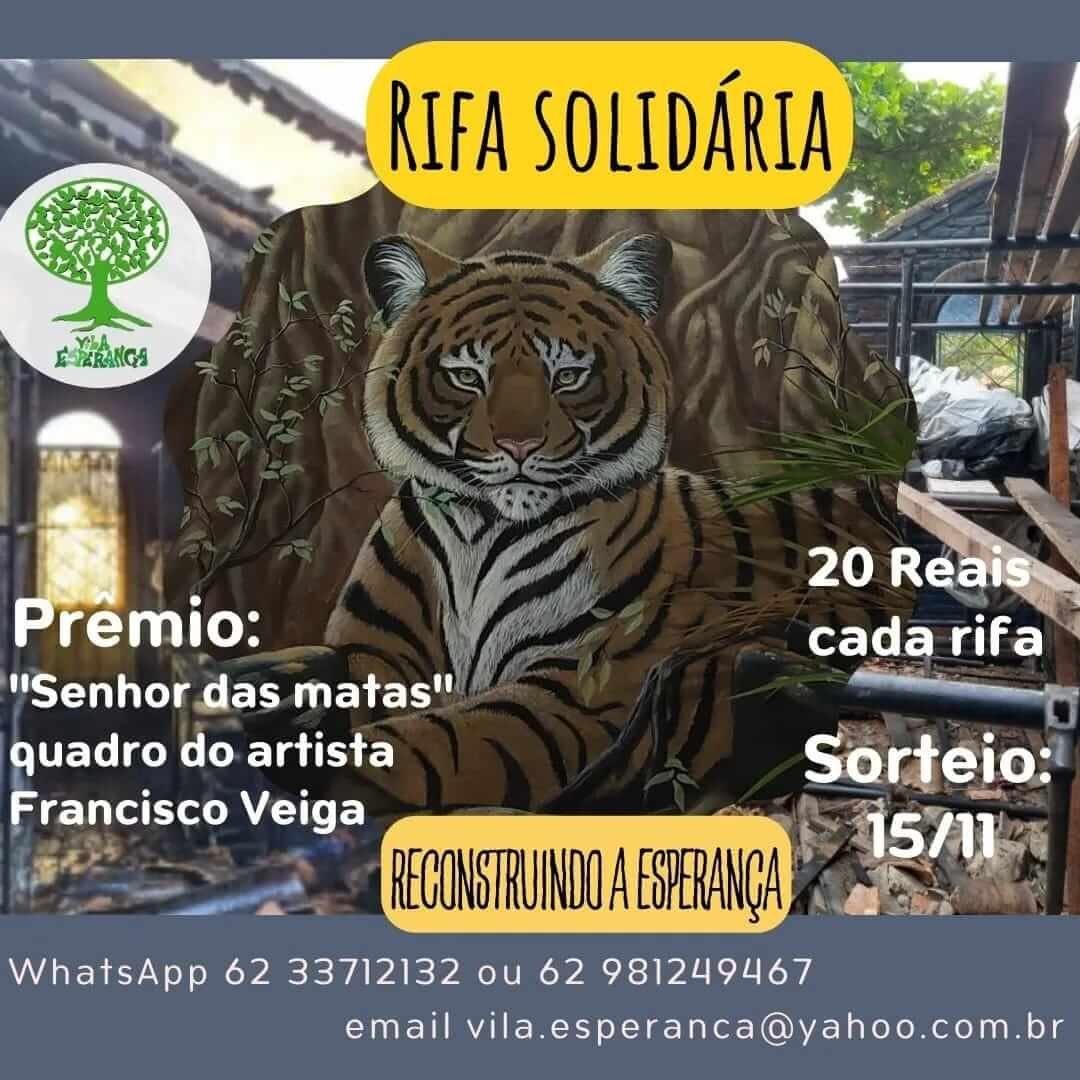 Participe da Rifa Solidária – DATA DO SORTEIO PRORROGADA