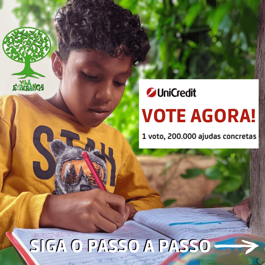 Seu voto será revertido em colaboração para o projeto da Vila Esperança e da Escola Pluricultural Odé Kayodê.