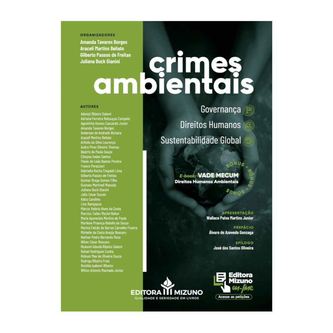 Robson Max e Adriana Rebouças são coautores de capítulo em livro sobre crimes ambientais