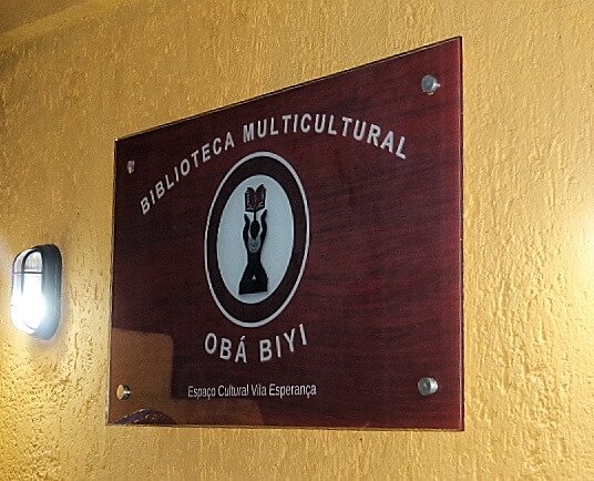 Biblioteca Multicultural Obá Biyi é inaugurada no Espaço Cultural Vila Esperança
